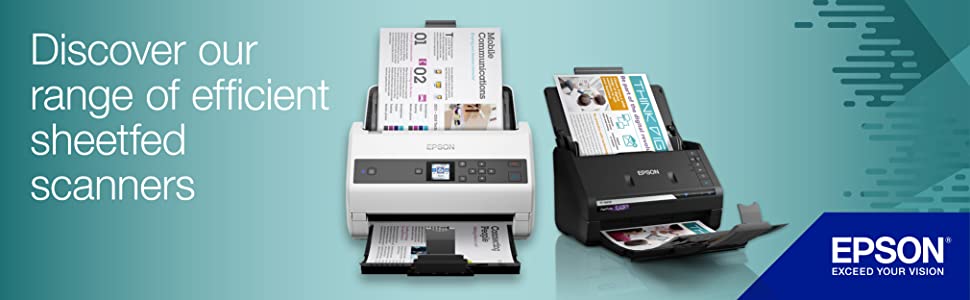 Epson sheetfed scanners range
