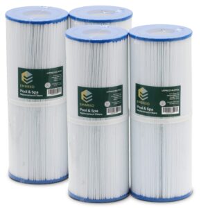 EMBRO Replacement Filter Pump Cartridge PRB25-IN Fits for Pleatco PRB25-IN Darlly 42513 Europe SC704 Unicel C-4326 Filbur FC-2375 Magnum RD25 Spa - Best Filtering - Safe & Clean Water 4-Pack