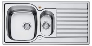 Bristan SK INXRD1.5 SU INOX 1.5 Bowl Kitchen Sink Universal