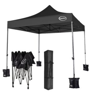 MAXIMUS HEAVY DUTY POP UP GAZEBO 3m x 3m COMMERCIAL MARKET STALL WITH 4 WEIGHT BAGS (No Walls
