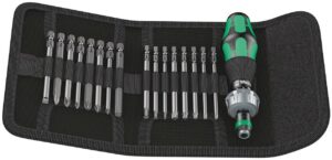 Wera Kraftform Kompakt 60 Ratchet screwdriver & Bit Set