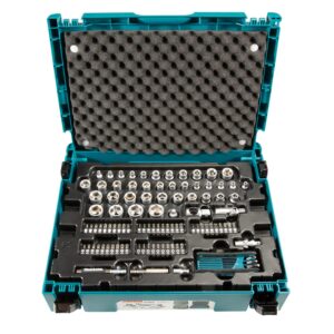 Makita E-08713 120 Piece Maintenance Set Supplied in a Makpac Case
