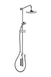 Mira Showers 1.1660.015 Miniluxe Exposed Rigid with Diverter (ERD) and Mixer Shower with Diverter - Chrome