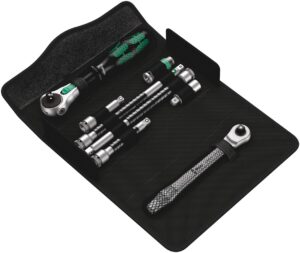 Wera Kraftform Kompakt Zyklop MS1 Metal/Speed 1/4in Set of 8