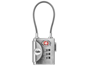 Yale YTP3/32/350/1 TSA Combination Padlock with Soft Shackle