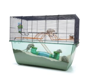 Savic Habitat Xl Navy Blue Gerbil Cage 70 X 37 X 52 Cm