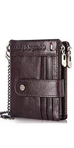 mens wallet with chain