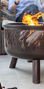 La Hacienda Wildfire Firepit