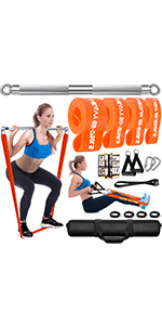 Resistance Band Bar set