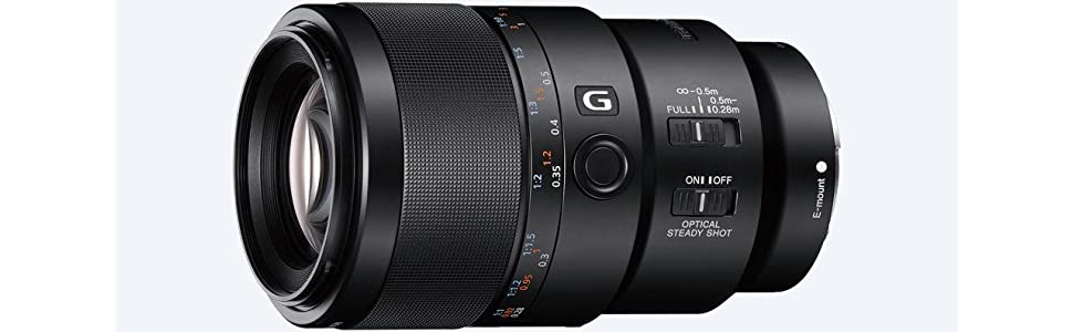 Sony, SEL90M28G, 90MM, F2.8 G, OSS Macro Lens, Camera, Camera Accessory, Camera Accessories