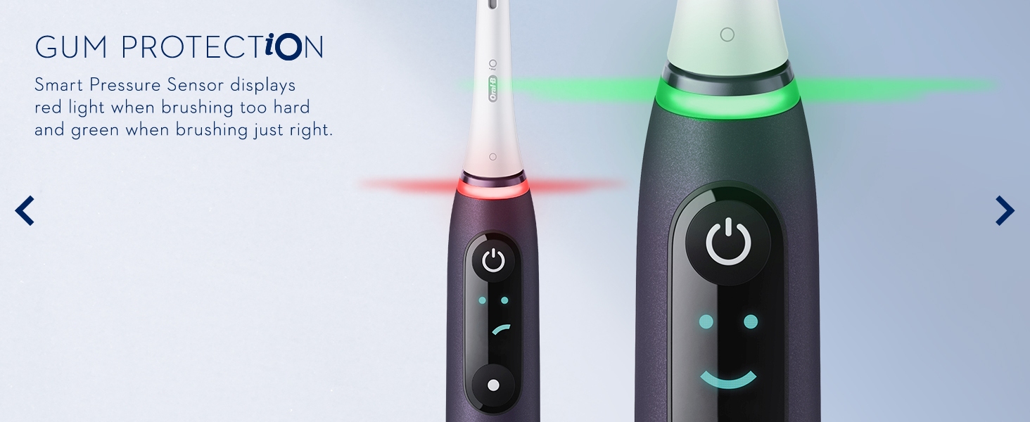 Oral-B iO8 smart pressure sensor offers gum protection