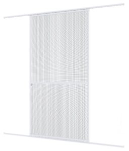 Windhager Insect Protection Expert Sliding Door Fly Screen Aluminium Frame for Doors 120 x 240 cm White 04317