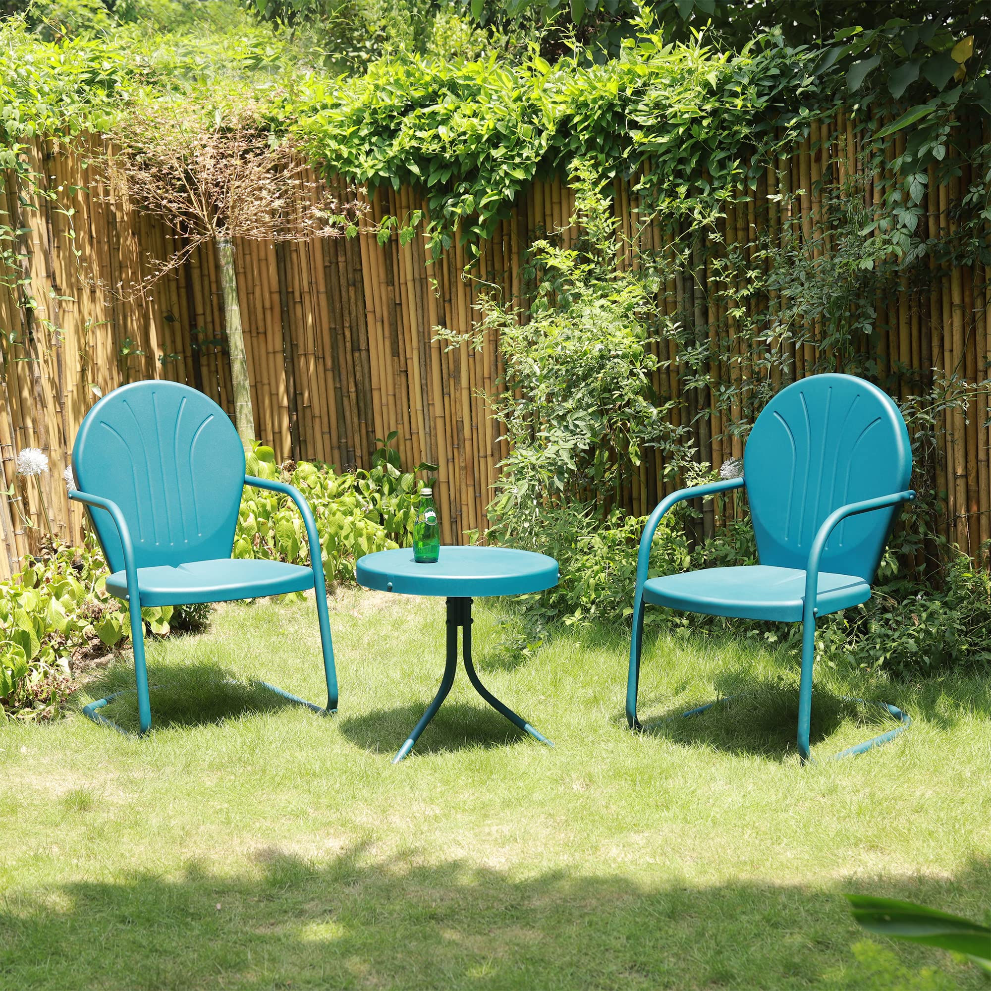 PURPLE LEAF Garden Bistro Set for 2