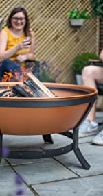 Outdoor Heating Firepit Fireplace La Hacienda