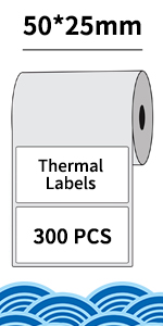 50*25mm Labels