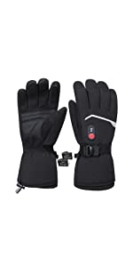 heated sking gloves