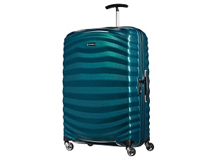 lite shock; lightweight; spinner 75; spinner l; large suitcase; curv material; samsonite; hardcase