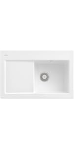 Subway, built-in sink