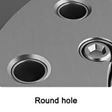 Can be inverted curve, arc, outer circle, any irregular outer angle