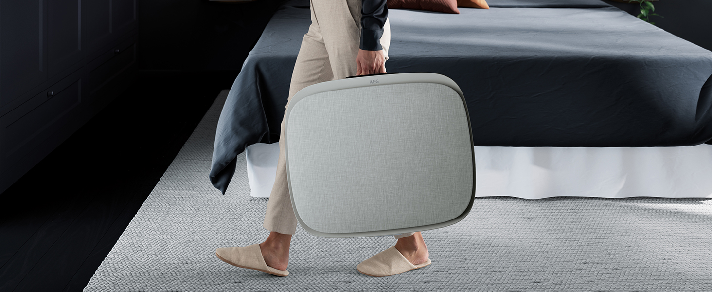 AEG, AX71-304GY, Air Purifier, Anti Bacterial Filter, Air Cleaner, Air Filter, Home Air Purifier