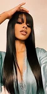 2x4 lace wig with bangs body