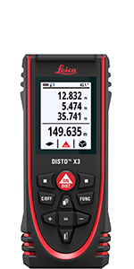 Leica DISTO X3 laser distance meter
