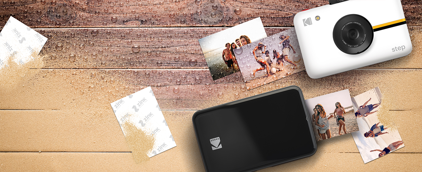 kodak step camera zink 2x3 photo paper