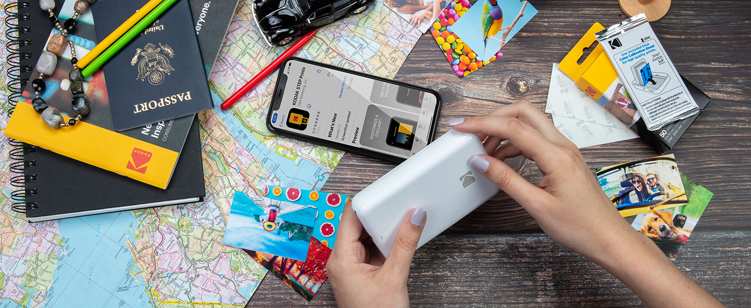 kodak step printer zink photos