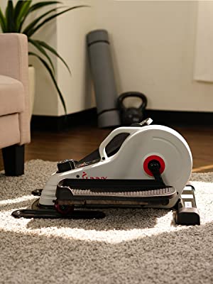 Sunny Health & Fitness Magnetic Under Desk Elliptical SF-E3872