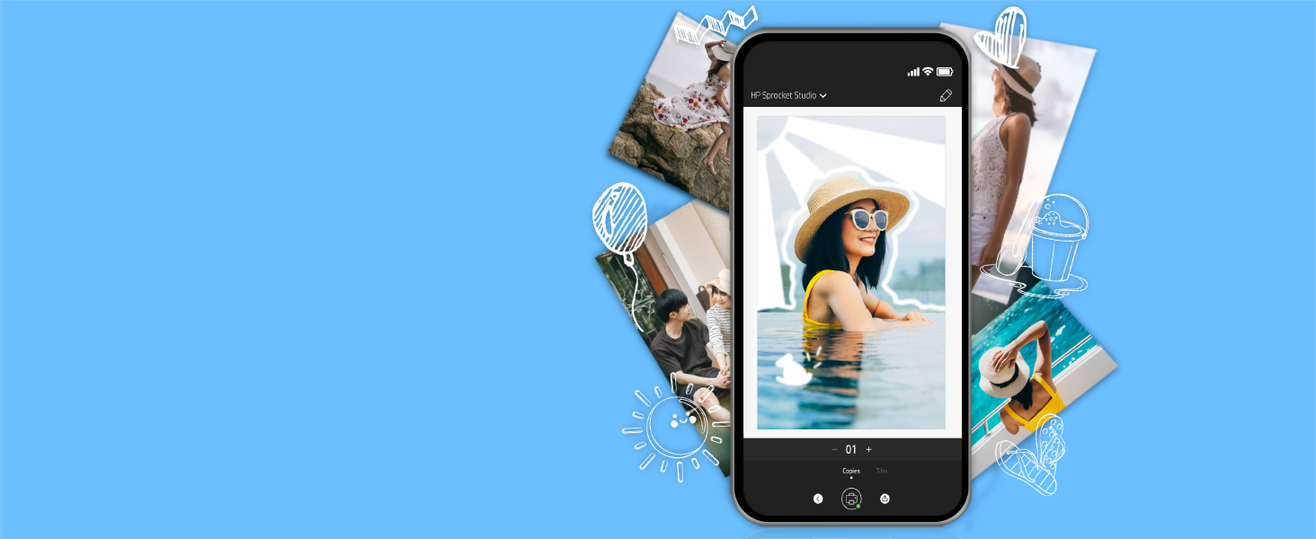 HP Sprocket Portable 2x3 Instant Photo Printer