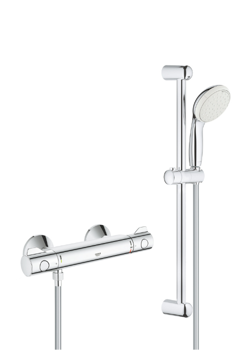 Grohtherm 800, grohtherm shower, grohtherm thermostat, grohe shower, shower set, thermostat, grohe