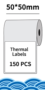 50*50mm Labels