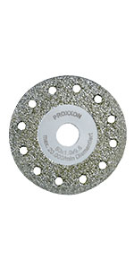 Diamond-coated cutting and profiling disc, 28557