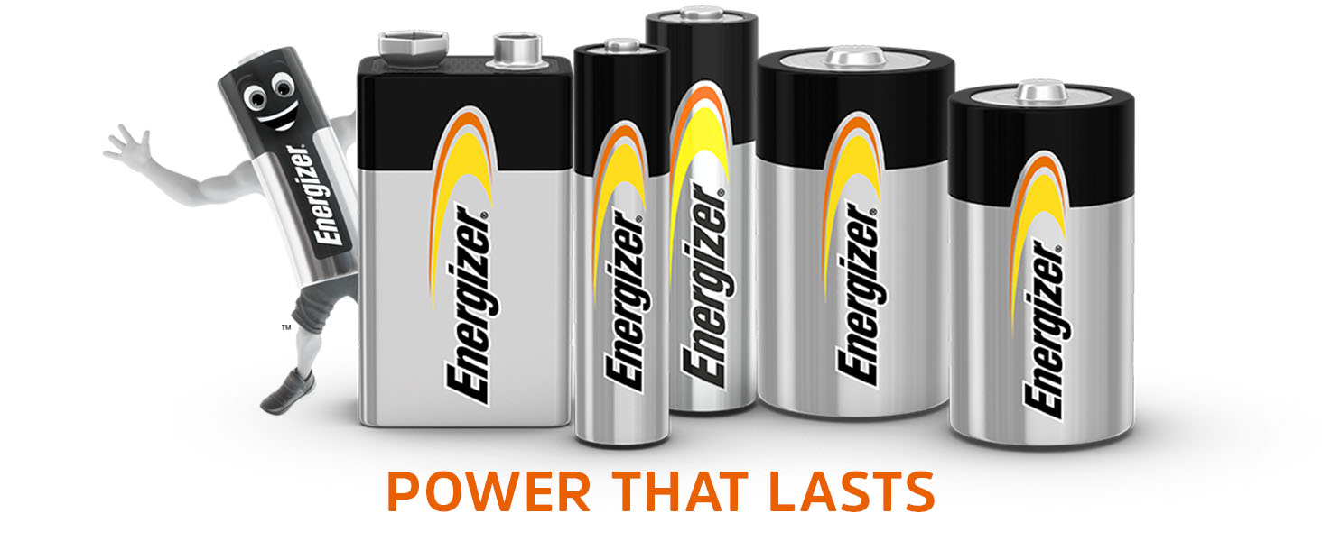 Energizer Batteries - Alkaline Power that Lasts