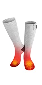 Heated socks