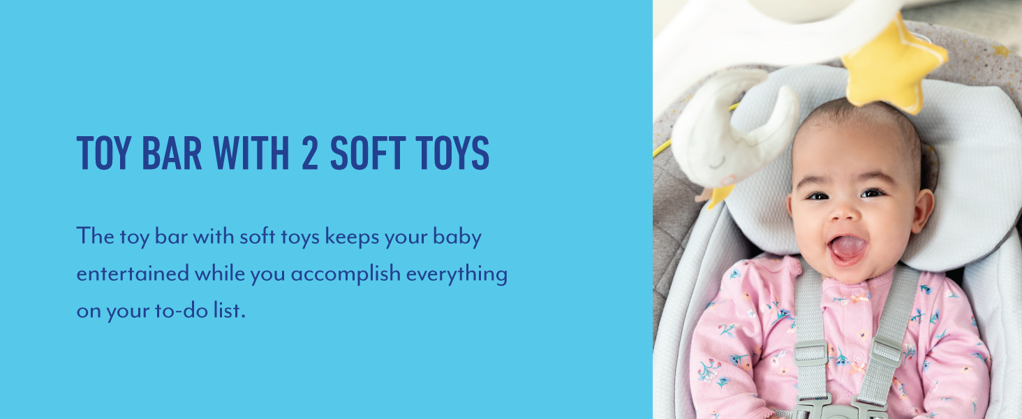 All Ways Soother 2-in-1 Swing/Rocker, Stargazer