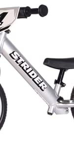 Strider 12 pro in grey balance bikes for kids