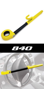 artago, anti-theft, auto, car, airbag, steering wheel, padlock, 840, reinforced, universal