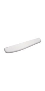 wrist rest, ergonomic rest, keyboard rest, standard keyboard wrist rest, white wrist rest, grey rest