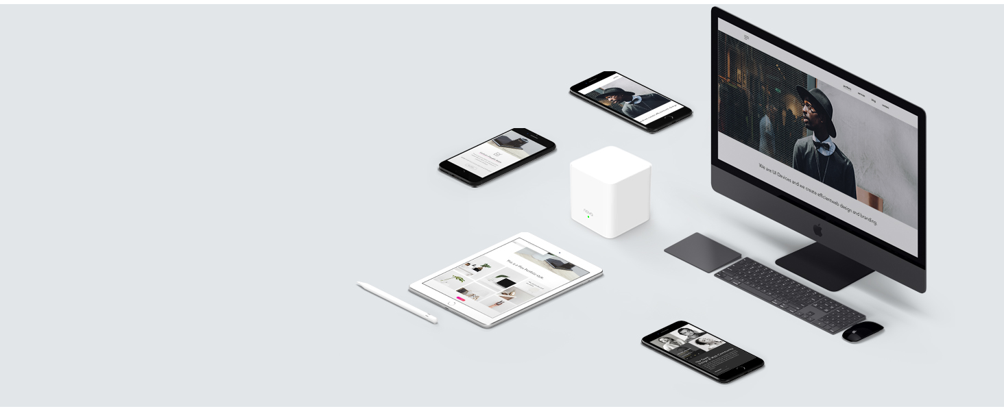 Supports up to 80 connected devices simultaneously.