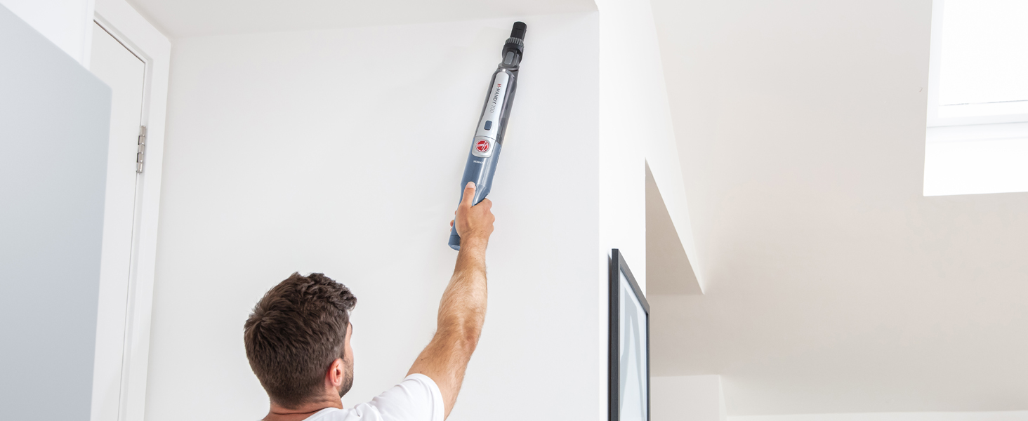 Hoover; H-HANDY 700 EXPRESS; Handheld Vacuum; Lightweight; Powerful; 3-in-1 tool; High Reach