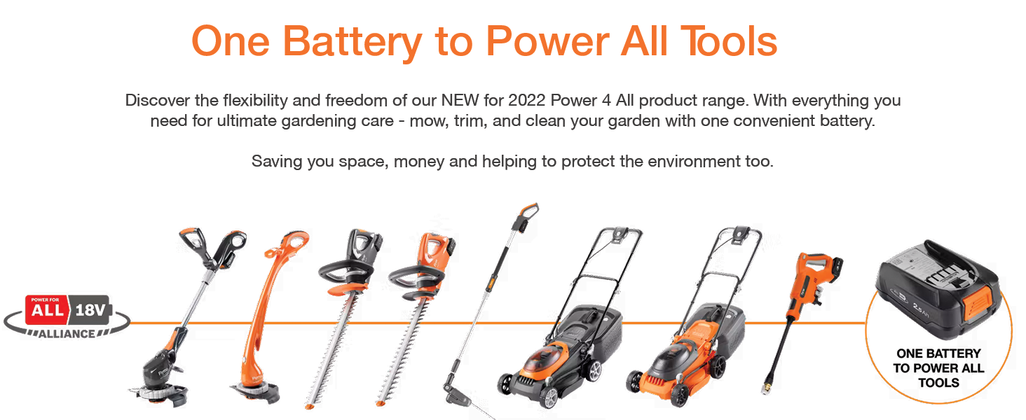 one battery to power all tools
