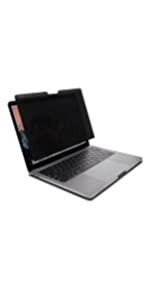 privacy screen, macbook pro, macbook, privacy filter, screen filter, gdpr, screen protection, data
