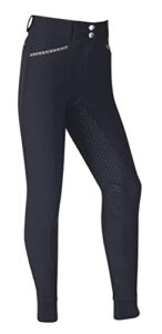 LeMieux St Tropez Jodhpurs for Girls & Young Riders - Equestrian Riding Tights - Full Seat Youth Horseback Riding Gea