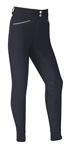 LeMieux St Tropez Jodhpurs for Girls & Young Riders - Equestrian Riding Tights - Full Seat Youth Horseback Riding Gea