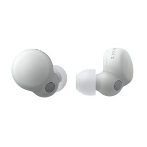 Sony LinkBuds S Truly Wireless Noise Cancelling Headphones - Multipoint connection - Ultra light for All-day Comfort with Crystal clear call quality - Up to 20 hours battery life - White