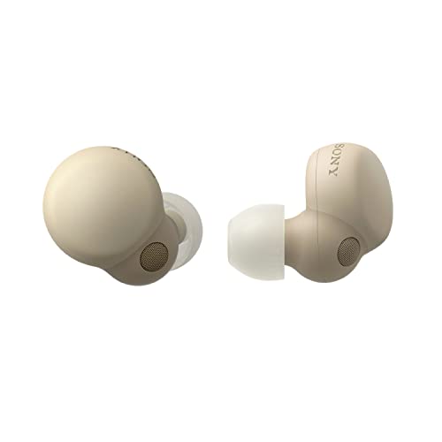 Sony LinkBuds S Truly Wireless Noise Cancelling Headphones - Multipoint connection - Ultra light for All-day Comfort with Crystal clear call quality - Up to 20 hours battery life - Ecru