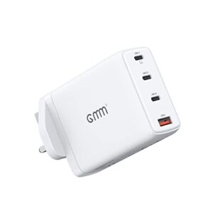 120W USB C Charger Plug GaN Multi port Charge PD Fast Charging USB Power Adapter Compatible with MacBook Pro/Air