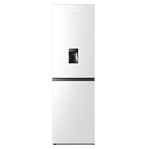 Hisense RB327N4WW1 55cm Freestanding 50/50 Fridge Freezer - 256 litre capacity - Total No Frost - Non-plumbed Water Dispenser - White - F Rated            [Energy Class F]