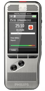 Digital Pocket Memo DPM6000 Philips Dictation